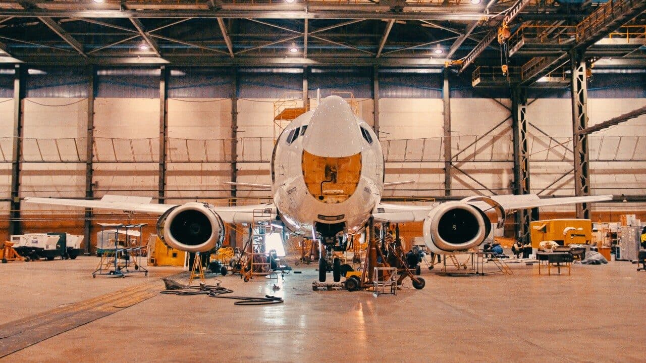 Generated temporary aviation industry image